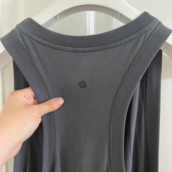 Lululemon Ease of It All Dress (Hemmed) in Graphite Gray 6 - Picture 9 of 10
